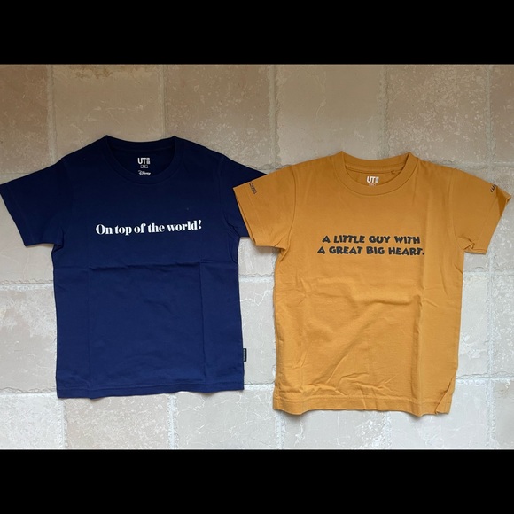 Uniqlo Shirts Tops Nwot Uniqlo Disney Mickey Mouse Kids Tshirts Size 56 Poshmark